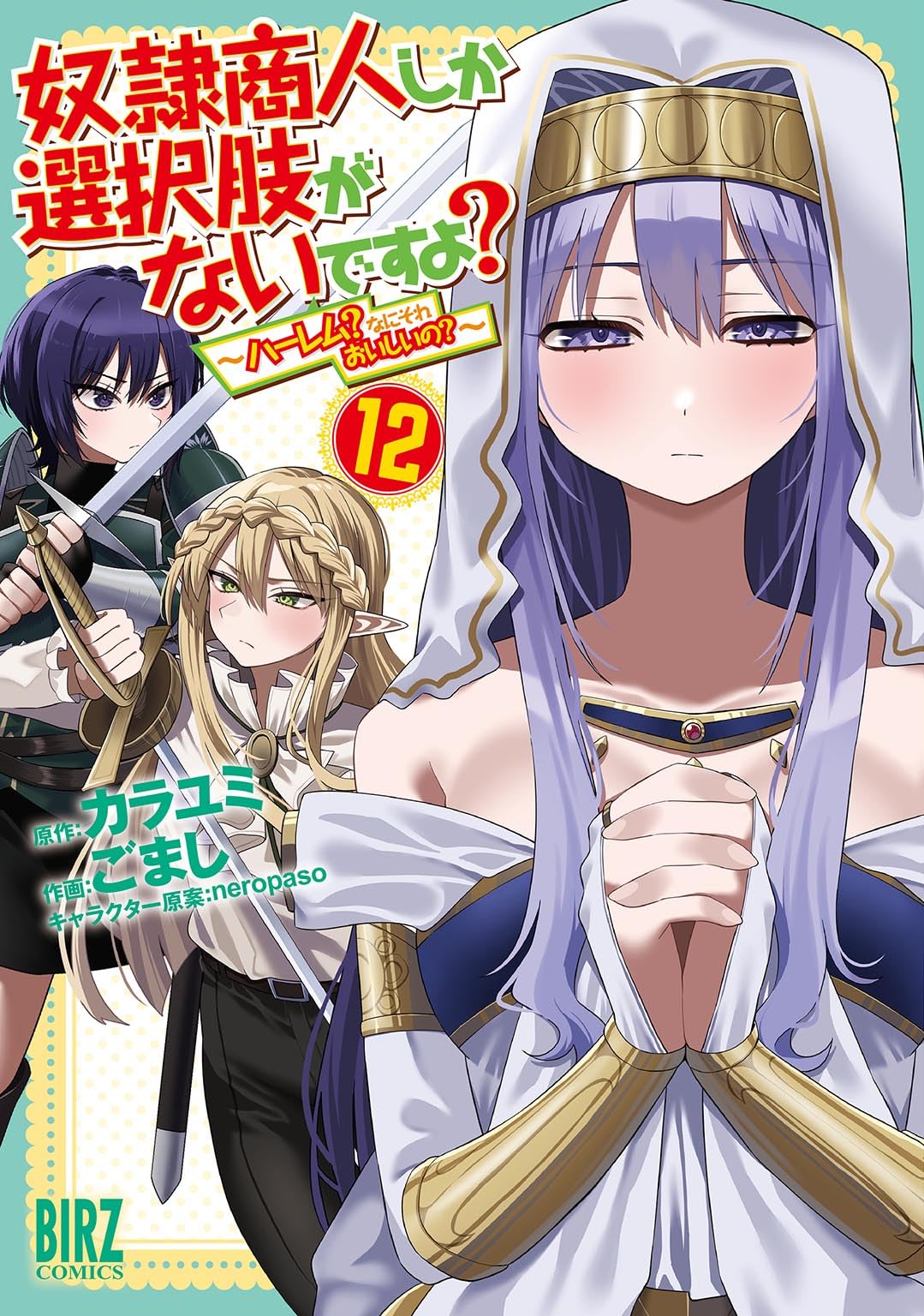 奴隷商人しか選択肢がないですよ? 1〜12巻 店舗購入特典17枚セット Amazon.co.jp: 奴隷商人しか選択肢がないですよ？ (12) ～ハーレム？な